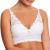 Pure Comfort Lace Bralette, Padded Wireless Bra, Convertible Longline Halter Bralette with Soft Foam Cups