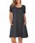 KORSIS Women's Summer Casual T Shirt Dresses Short Sleeve Swing Dress Pockets