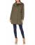 Cole Haan Women's Packable Hooded Rain Jacket with Bow