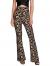 SOLY HUX Women's Print Elastic High Waisted Flare Leg Bell Bottom Pants