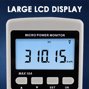 Digital Power Meter Wattmeter Energy Consumption Meter