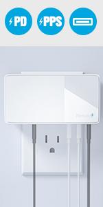 90W Wall Charger White