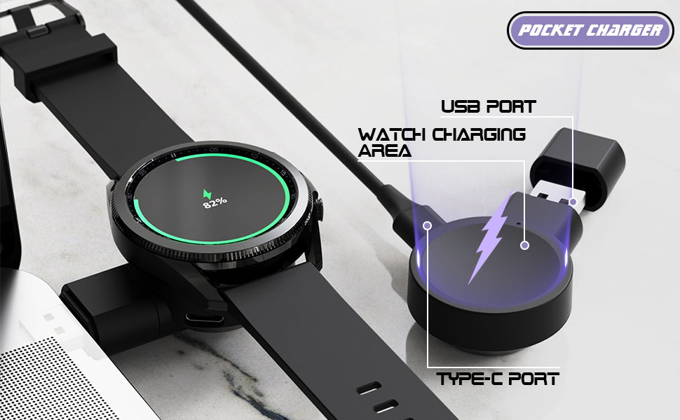 Wireless charger for galaxy watch 4