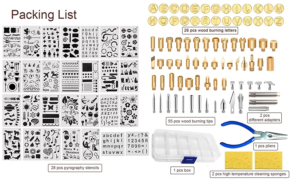 wood burning kit