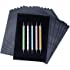 200 Sheets Carbon Paper Black Graphite Paper Transfer Tracing Paper and 5 Pieces Ball Embossing Styluses for DIY Woodworking,