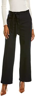 Anne Klein Women's High Rise Tie Front Trouser