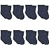 Gerber Baby 8-Pack Wiggle-Proof Jersey Crew Socks