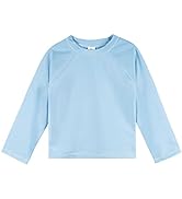 Gerber Unisex Baby Toddler UPF 50+ Long Sleeve Rashguard Swim Shirt