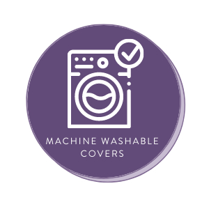 machine washable neck roll pillow icon