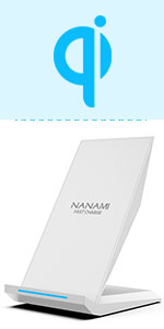 Nanami Fast Wireless Charging Stand A800 with QC3.0 Adapter