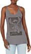 Disney Women's Lilo & Stitch Stitch Liner Tri-Blend Racerback Layering Tank