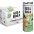 Lemongrass Coconut Herbal Sparkling Water by Aura Bora, 0 Calories, 0 Sugar, 0 Sodium, Non-GMO, 12 oz Can (Pack of 12)