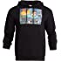 Nickelodeon Men's Fleece Hoodie Sweatshirt - 90s Cartoon Hey Arnold, Rugrats, Ren and Stimpy