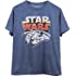 Star Wars Boys' Big Millenium Falcon Sunset Logo Graphic Tee