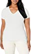 Nautica Women's Easy Comfort V-Neck Supersoft Stretch Cotton T-Shirt