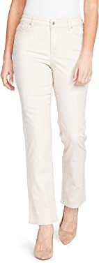 Bandolino Women's Mandie Signature Fit High Rise Straight Leg Jean