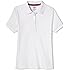 French Toast Girls' Short Sleeve Picot Collar Polo School Uniform Shirt (Standard and Plus)