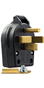 heavy duty angle plug