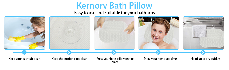 bathtub pillow