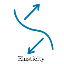 elasticity, stretch fabric