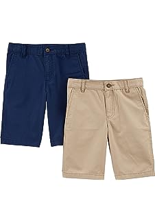 Flat Front Shorts