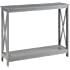 Convenience Concepts Oxford Console Table, Gray