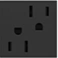 Legrand adorne 15A Tamper-Resistant Outlet (Graphite Finish), ARTR152G4, 12-Pack