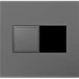 Legrand adorne 2-Gang Pop-Out Outlet in Magnesium with Matching Wall Plate, ARPTR152GM2WP