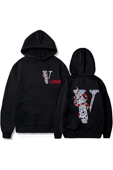 Fashion Hoodie Big V Letter Sweatshirt Hoodies Pullover Hoodies