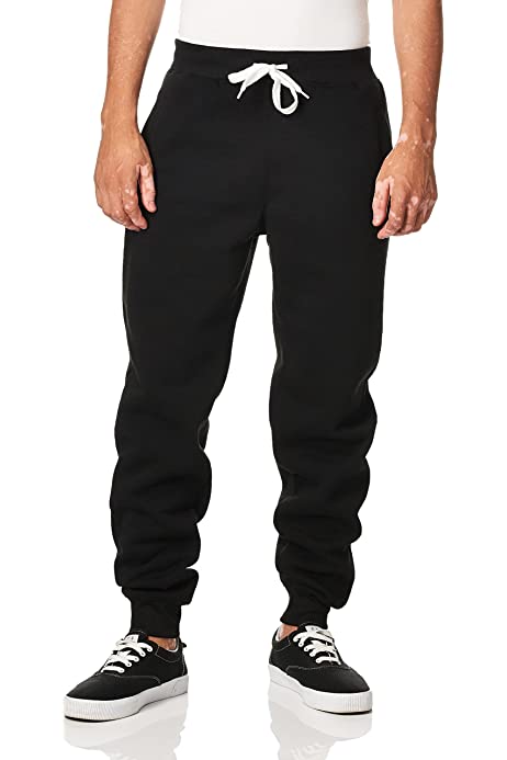 Men's Basic Active Fleece Jogger Pants-Regular and Big & Tall Sizes