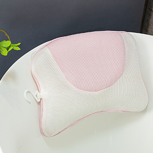 pink tub pillow