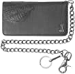 Harley-Davidson Men's Bar & Shield BiFold Wallet, Embossed, Black CR2309L-Black