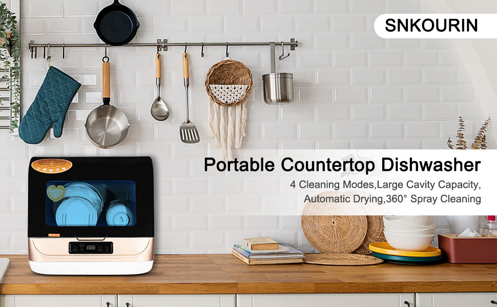 Portable Countertop Dishwasher