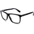 Marc Jacobs Marc 342 807 Black Plastic Rectangle Eyeglasses 55mm