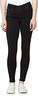 WallFlower Women's Ultra Skinny Mid-Rise Insta Soft Juniors Jeans (Standard and Plus)