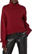 The Drop Women's @lucyswhims Side Button Cropped Turtleneck Sweater