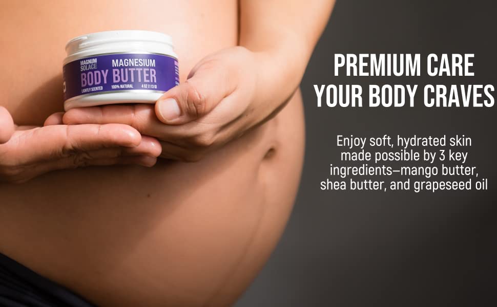 magnesium body butter for women