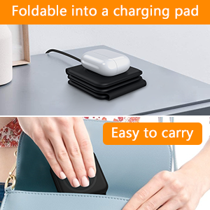 foldable wireless chager