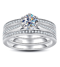 moissanite rings