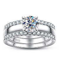 moissanite rings