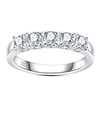 Moissanite Ring