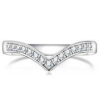 moissanite bands