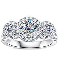 moissanite rings