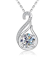 moissanite necklace