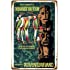 FESF Enchanted Tiki Room Metal Tin Sign Poster Vintage Aluminum Home Wall Decor for Garage Bedroom Bathroom Bar Coffee Restau