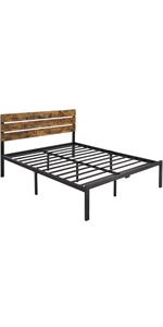 Rustic Style Bed Frame