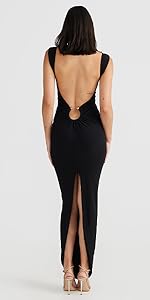 backless dress