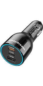 usb c car charger