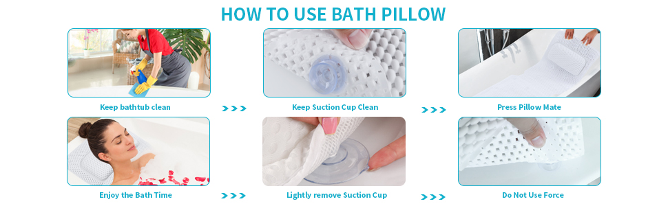  bath  pillows