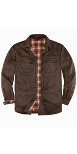 mens rugged shirt jacket